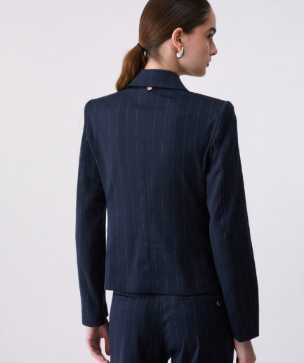 BLAZER DOPPIOPETTO GESSATO