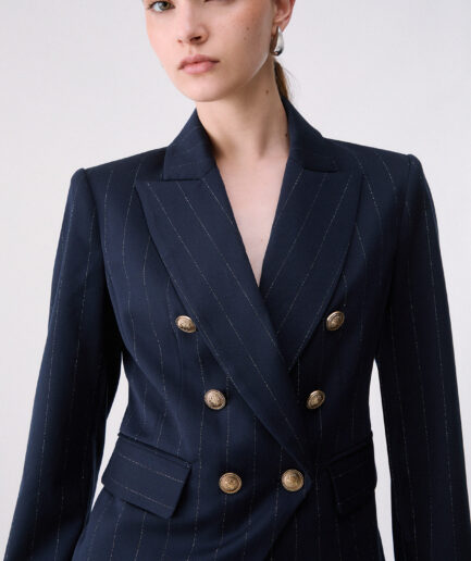 BLAZER DOPPIOPETTO GESSATO