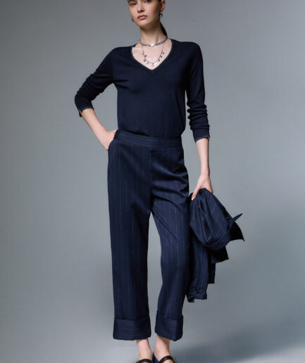 PANTALONE A SIGARETTA GESSATI