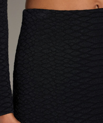 GONNA IN MAGLIA A TRAMA SNAKE