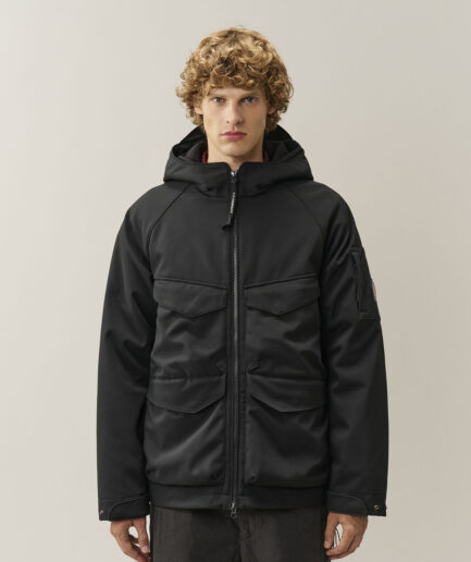 C.P. SHELL-R PADDED HOODED LENS JACKET