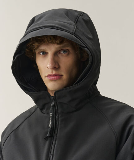 C.P. SHELL-R PADDED HOODED LENS JACKET