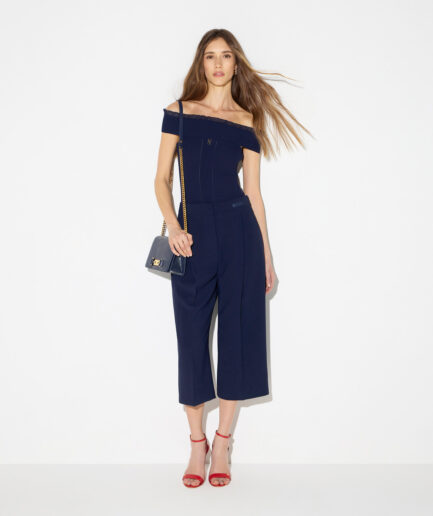 PANTALONI IN CREPE LEGGERO