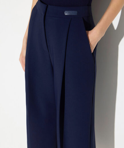 PANTALONI IN CREPE LEGGERO