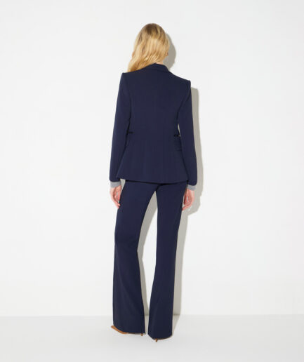 PANTALONI IN DOPPIO CREPE STRECH